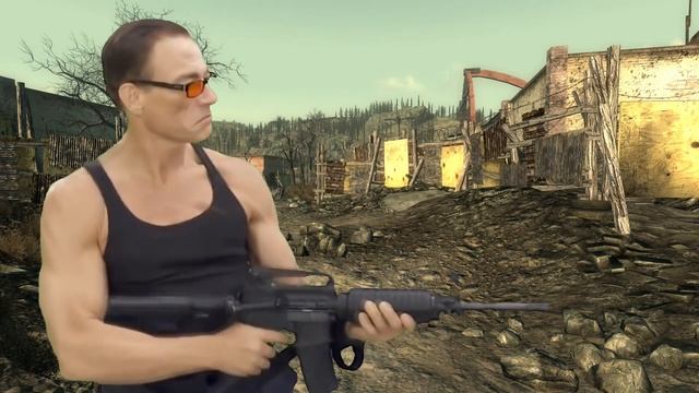 Assault rifle in Fallout 3 vs Assault rifle in Fallout: New Vegas смотреть онлайн