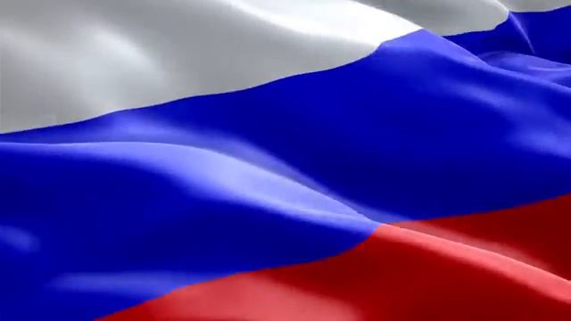 Футаж - Флаг России смотреть онлайн