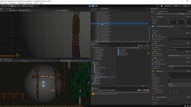 Free Town - Among Us like game смотреть онлайн