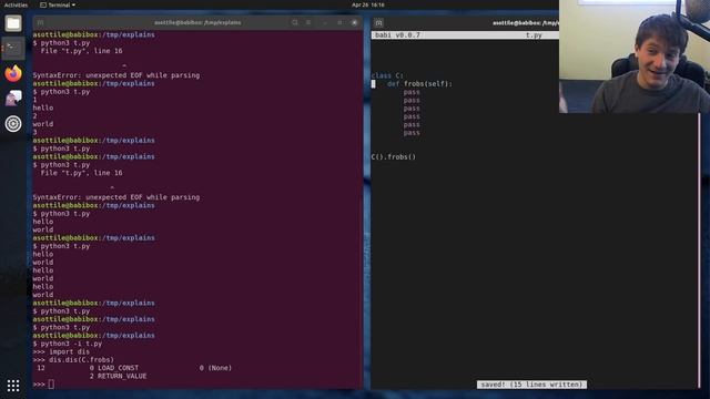 python's `pass` statement (beginner - intermediate) anthony explains #012 смотреть онлайн