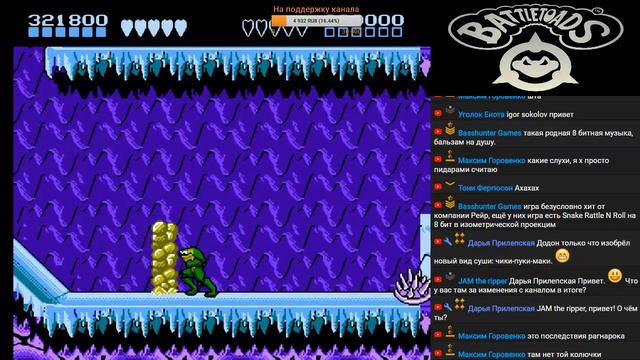 "Battletoads" [Japan version] (Dendy, Nes, Famicom, 8 bit) смотреть онлайн