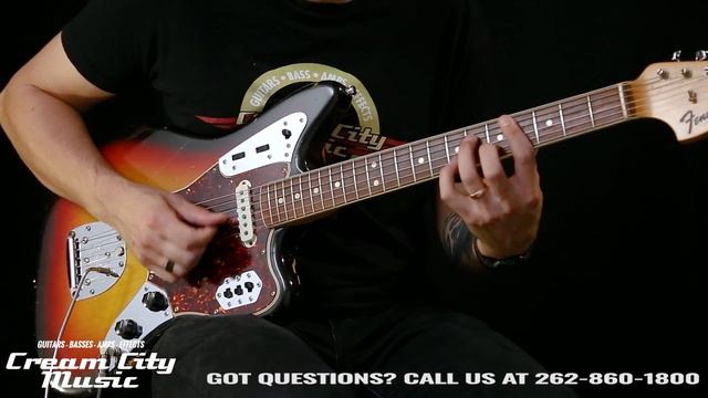 TONE CHECK: Vintage 1965 Fender Jaguar Demo | No Talking смотреть онлайн