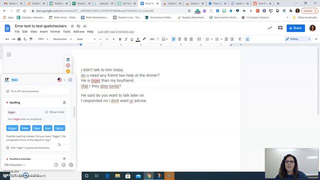 Spelling & Grammar Checking Tools смотреть онлайн