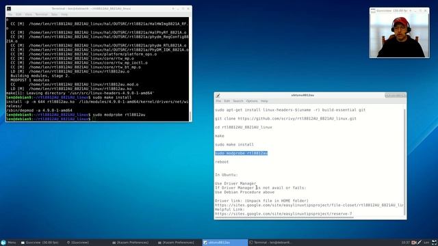 Install the Realtek rtl8812au Wifi Driver in Linux смотреть онлайн