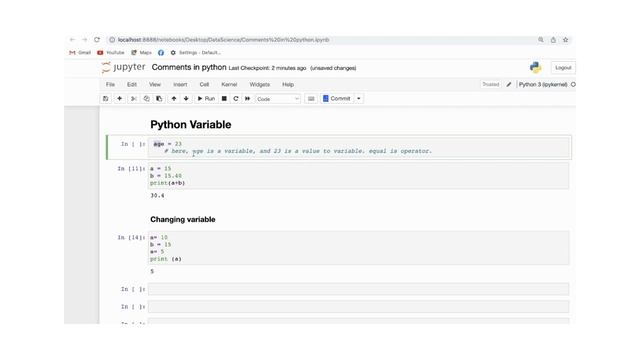 Variables in Python смотреть онлайн