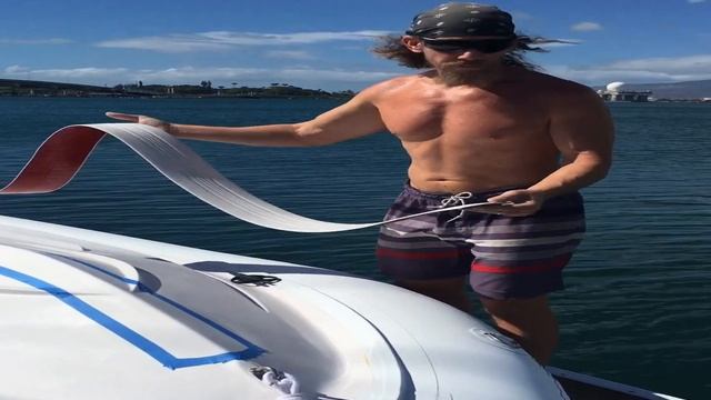 Adding a dinghy keel guard смотреть онлайн