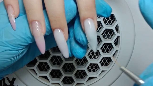 КОРРЕКЦИЯ МЕГА острых и длинных ногтей/ Сгрызла покрытие смотреть онлайн