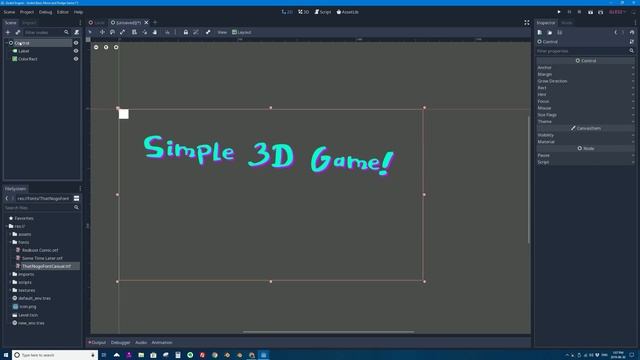Godot 3.1: Creating a Simple 3D Game: Part 6 (Menu Screens, Text, Buttons, Signals) #GodotEngine смотреть онлайн
