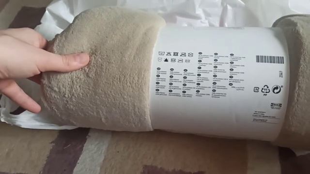 Распаковка — Покрывало Ikea Траттвива 603.840.43 смотреть онлайн
