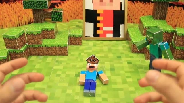 Monster school: POOR ZOMBIE LIFE #23 (Steve life) - Kluna tik eating Minecraft смотреть онлайн