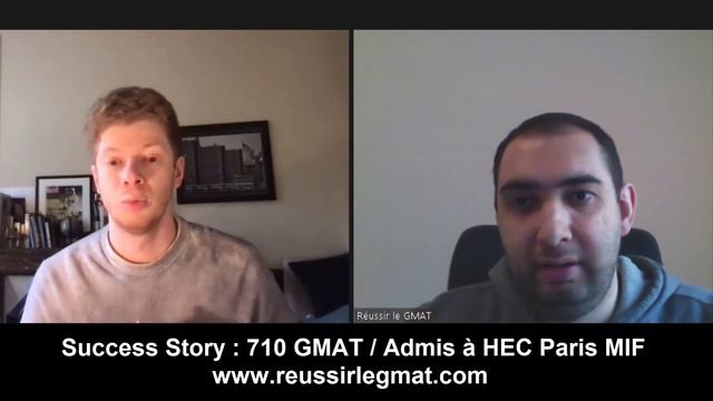 Success Story : 710 GMAT / Admis à HEC Paris MIF - Msc International Finance смотреть онлайн