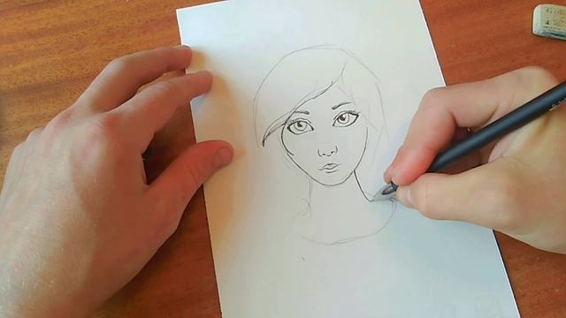 КАК НАРИСОВАТЬ ЛИЦО ЧЕЛОВЕКА? // Урок Рисования // КАК НАУЧИТЬСЯ РИСОВАТЬ // смотреть онлайн