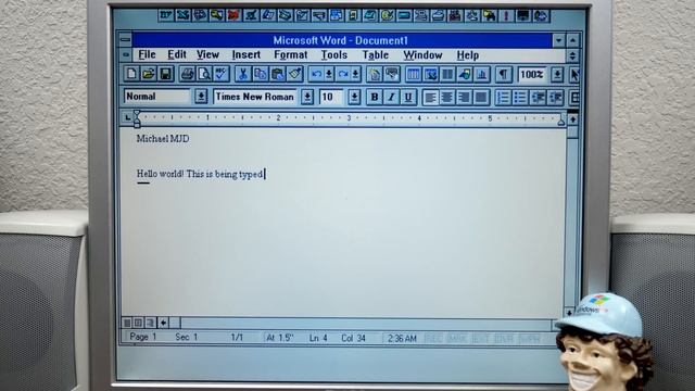 Installing Microsoft Office 4.2 on the $5 Windows 98 PC! смотреть онлайн
