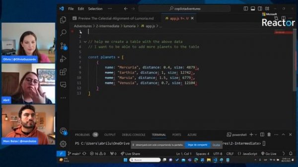 Microsoft Developer Labs: Adventures with GitHub Copilot in VS Code