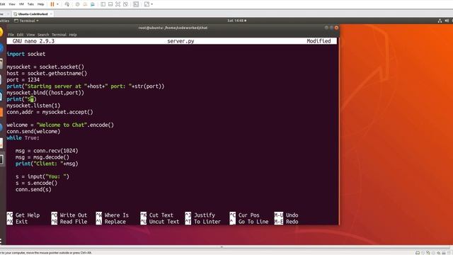 Chat Application In Python смотреть онлайн