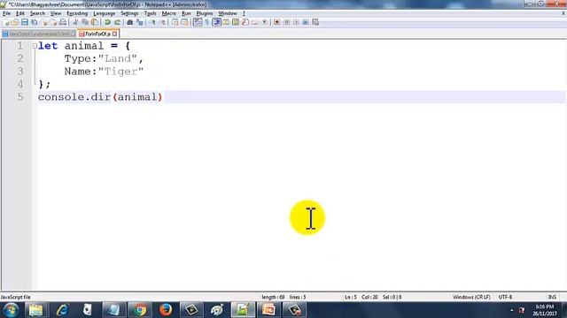 Iterable,For-In and For-Of смотреть онлайн