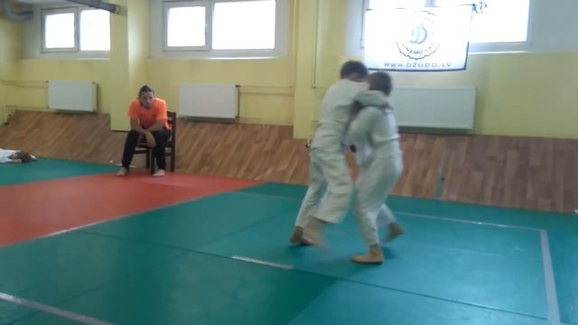 Дзюдо турнир DINAMO-LAT / 14.05.2016 / 3ая схватка / Артём Перцов смотреть онлайн