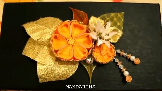 ЦВЕТЫ ИЗ ТКАНИ СВОИМИ РУКАМИ,КАНЗАШИ ФРУКТЫ ИЗ ЛЕНТ,KANZASHI 3#7 смотреть онлайн