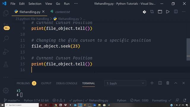 Understanding File Handling Indepth & the with statement in Python | Python Tutorials For Beginners смотреть онлайн