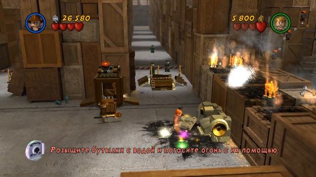 Прохождение LEGO Indiana Jones 2: The Adventure Continues - Часть 1: Переполох в ангаре смотреть онлайн