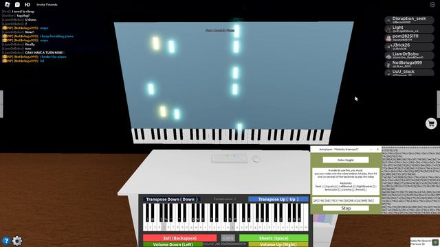 RUSH G - Roblox Digital Piano (sheets descriptions.) смотреть онлайн