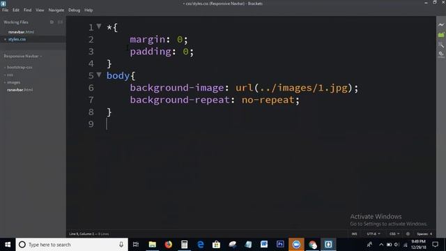 Responsive Menubar Creation Using Bootstrap | Responsive Menu bar смотреть онлайн
