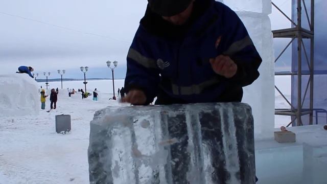 Ледяная музыка в Петрозаводске смотреть онлайн
