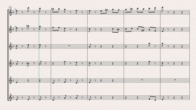 "Midnight Carousel" for Flute Choir-Six C Flutes (sheet music)Composed by Grant Horsley смотреть онлайн