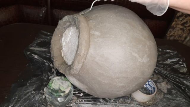 Ваза и кувшин из цемента своими руками. Поделки из цемента смотреть онлайн