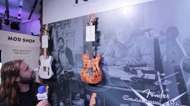 Fender Custom Shop Founders Design John Page Esquire Guitar - Cosmo Music at NAMM 2017 смотреть онлайн