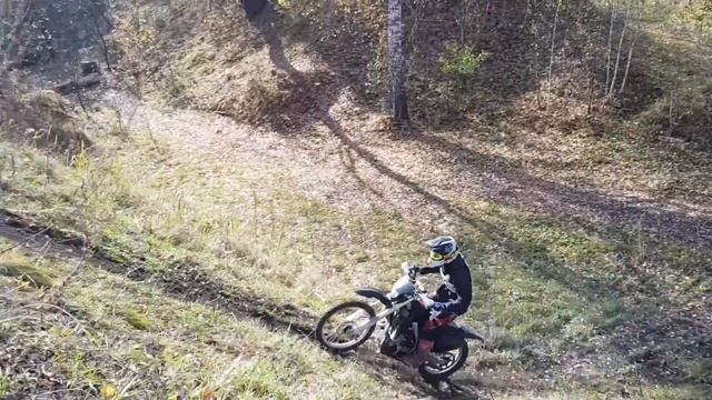 Enduro september 2020. Honda CRM 250 AR, Husqvarna TC 125, GR7, Forsage 450 смотреть онлайн