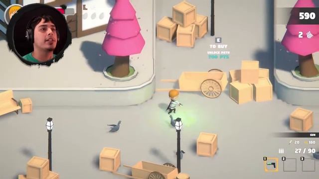 Pigeons Attack --- THEY'RE PECKING MY EYE'S OUT! смотреть онлайн