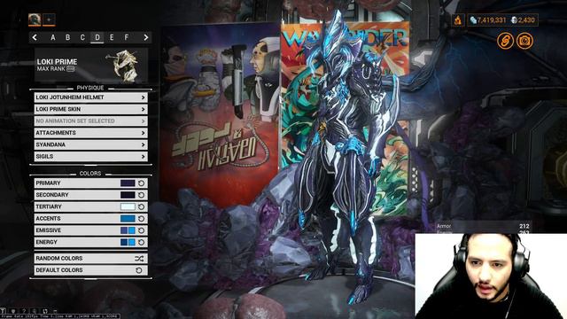 LOKI Fashion Frame | LOKI | Warframe Part: 12 Fashion Showcase 2021 смотреть онлайн