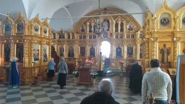 Неделя 13-я по Пятидесятнице. Воспоминание чуда Архистратига Михаила, бывшего в Хонех (Колоссах) смотреть онлайн