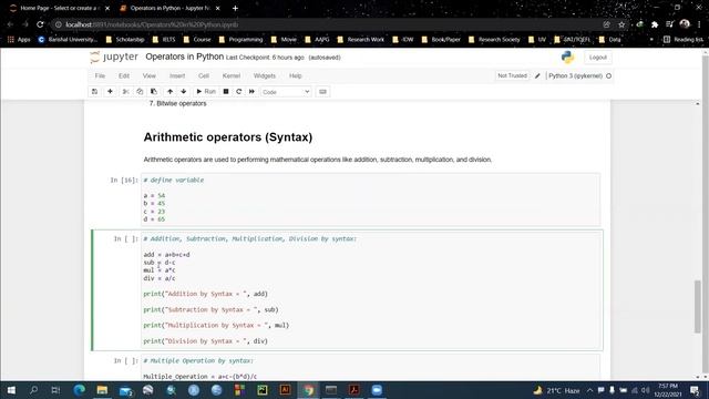 Operators in Python | Class 02 | Research Society | Haque's Lab смотреть онлайн