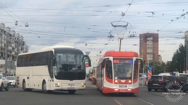 Трамвай 71-631-02 (КТМ-31-02) борт №5216 смотреть онлайн