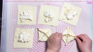 Рецепт вкусного воздушного хачапури из слоеного теста творогом и сыром