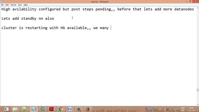 HDFS High Availability enabling on Cloudera Haddop Cluster for 3 nodes Part2 смотреть онлайн