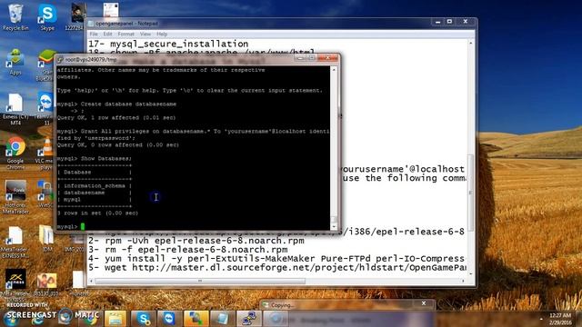 Install Open Game Panel In Centos 5,6 Linux Vps смотреть онлайн
