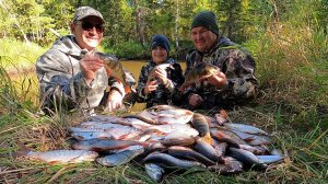 МАЛЕНЬКИЕ РЕЧКИ ЯМАЛА ПОЛНЫ РЫБОЙ! МОХТИК, СОРОГА (ПЛОТВА) И ОКУНИЩИ ПОРАДОВАЛИ НАС ОТЛИЧНЫМ КЛЁВОМ!