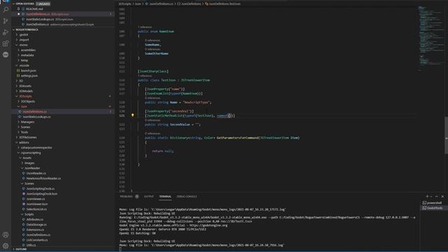 C# JSON editor directly integrated into godot смотреть онлайн