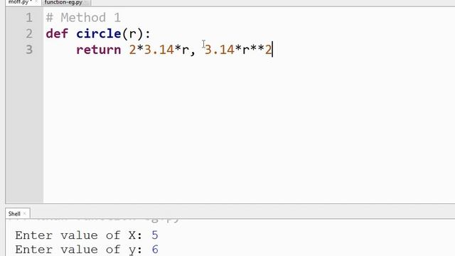 Returning Multiple Values from a Function смотреть онлайн