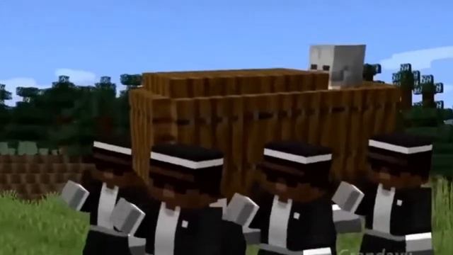 Танцы с гробом в Майнкрафт е смотреть онлайн