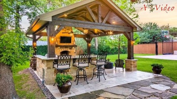 ?Дизайн и благоустройство Оригинальные садовые идеи / Garden design ideas / A - Video