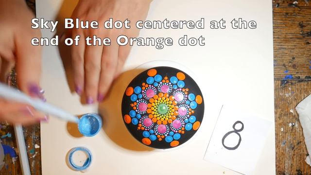 How to paint dot mandalas with Kristin Uhrig #57- Maui смотреть онлайн