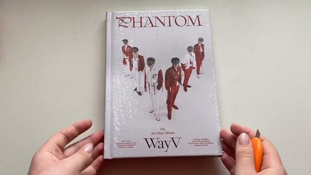 🥀Распаковка альбома WayV ‘Phantom’ (OVERTURE; OPERA Ver.) | Kpop Album Unboxing