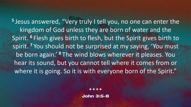 John 3:1-18 | You Must be Born Again! | Auburn & Newington Anglican Churches, July 3, 2022. смотреть онлайн