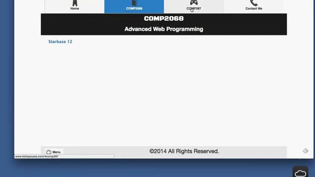 COMP308 - Lesson 4 - Part 3 смотреть онлайн