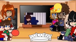 \ - Fnaf 4 kids + bullies react to! - /