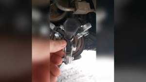 замена подшипника муфты кондиционера Honda fit GD1, ремонт насоса кондиционера